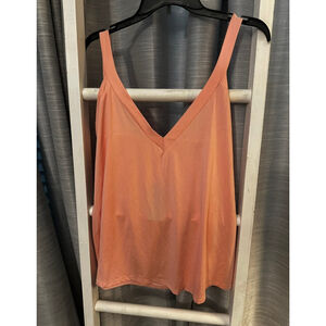 Bellelily Coral V-Neck Tank Top 2XL